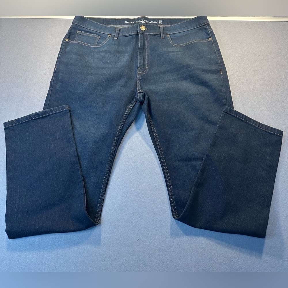 Beverly Hills Polo Club Men's Dark Wash Jeans size 42x32